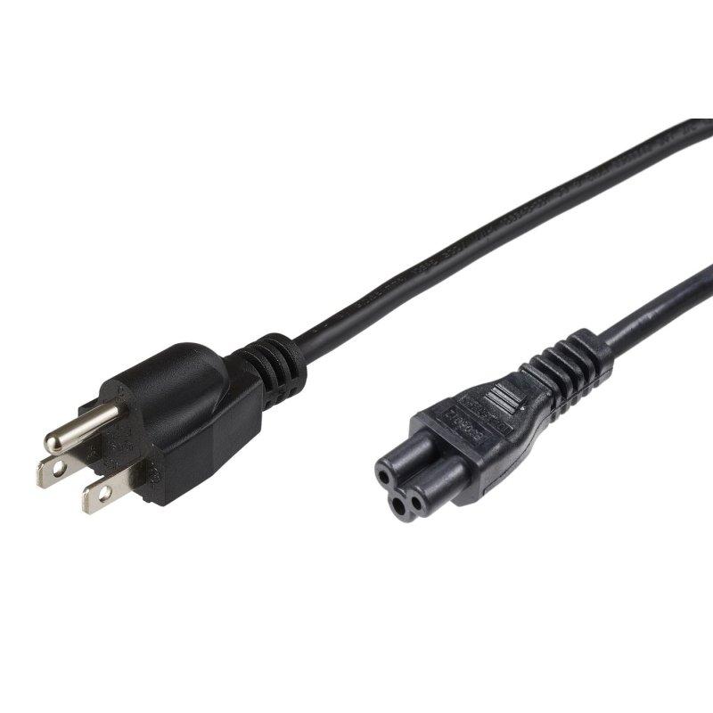 Microconnect PE110830 power cable Black 3 m Power plug type B C5 coupler