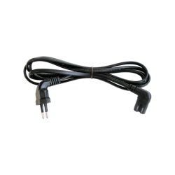 Power cord, 2pin, Angled,