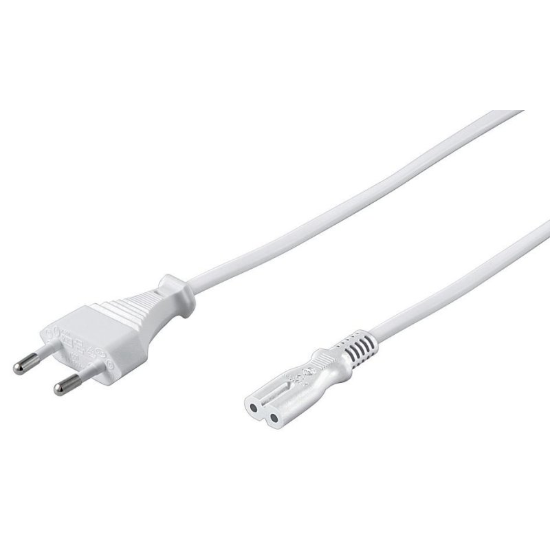 Microconnect PE030715W câble électrique Blanc 1,5 m Coupleur C7