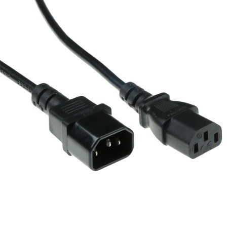 Power Cord C13 F - C14 M 0.6m