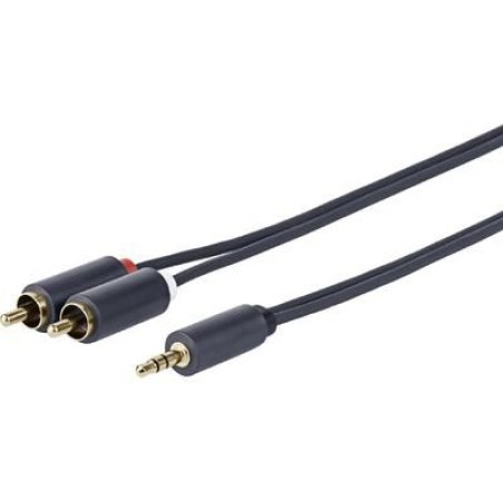 Vivolink PROMJRCA0.5 câble audio 0,5 m 3,5mm 2 x RCA Noir