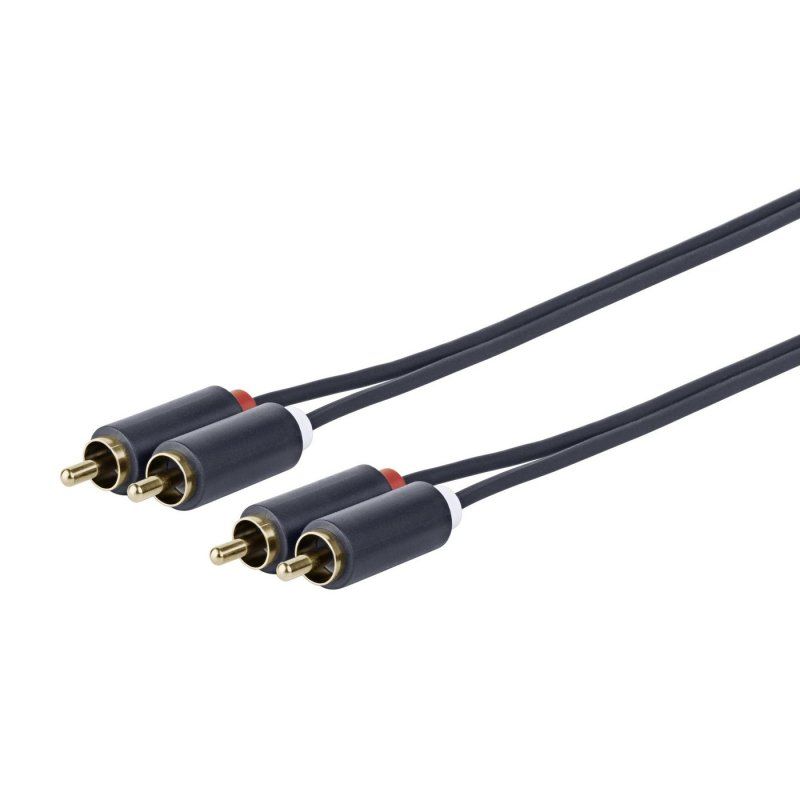 Vivolink PRORCARCA0.5 câble audio 0,5 m 2 x RCA Noir