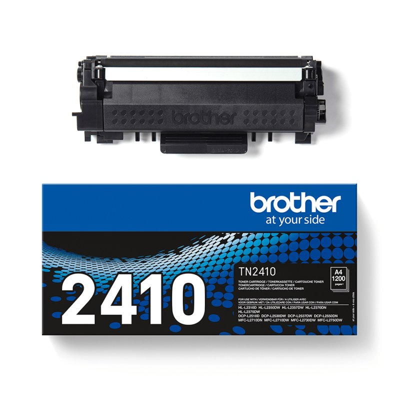 Brother Cartouche de toner TN-2410 originale – Noir