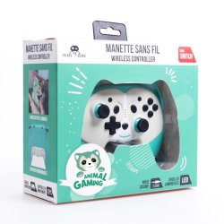 Wireless Controller Pandy for Switch with paddles - Green