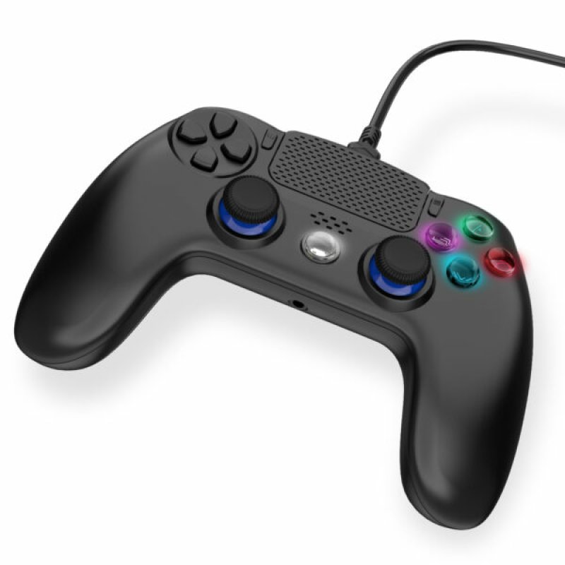 Wired Controller for PS4 with 3M Cable - Black
