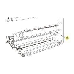 BEARING,SLEEVE,FLANGED,NYLINER
