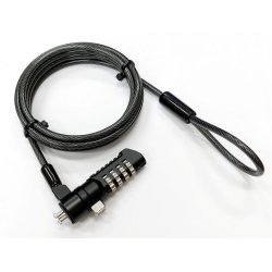 eSTUFF GLB220105 câble antivol Noir 1,8 m