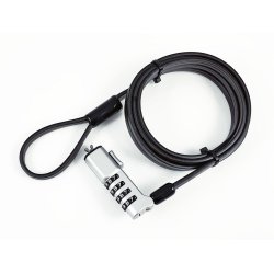 eSTUFF GLB220302 cable lock Black 1.8 m