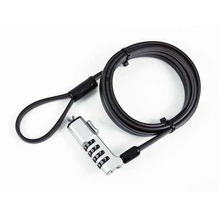 eSTUFF GLB220302 cable lock Black 1.8 m