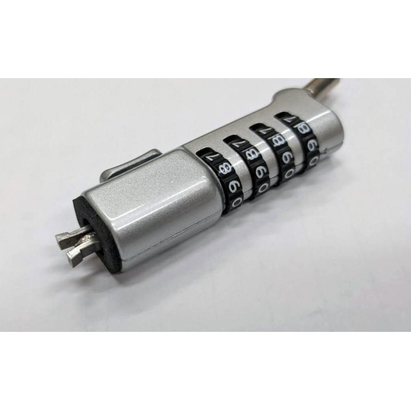 Security lock with slim