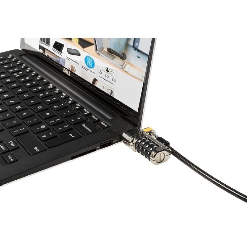 461-AAEU cable lock Black,