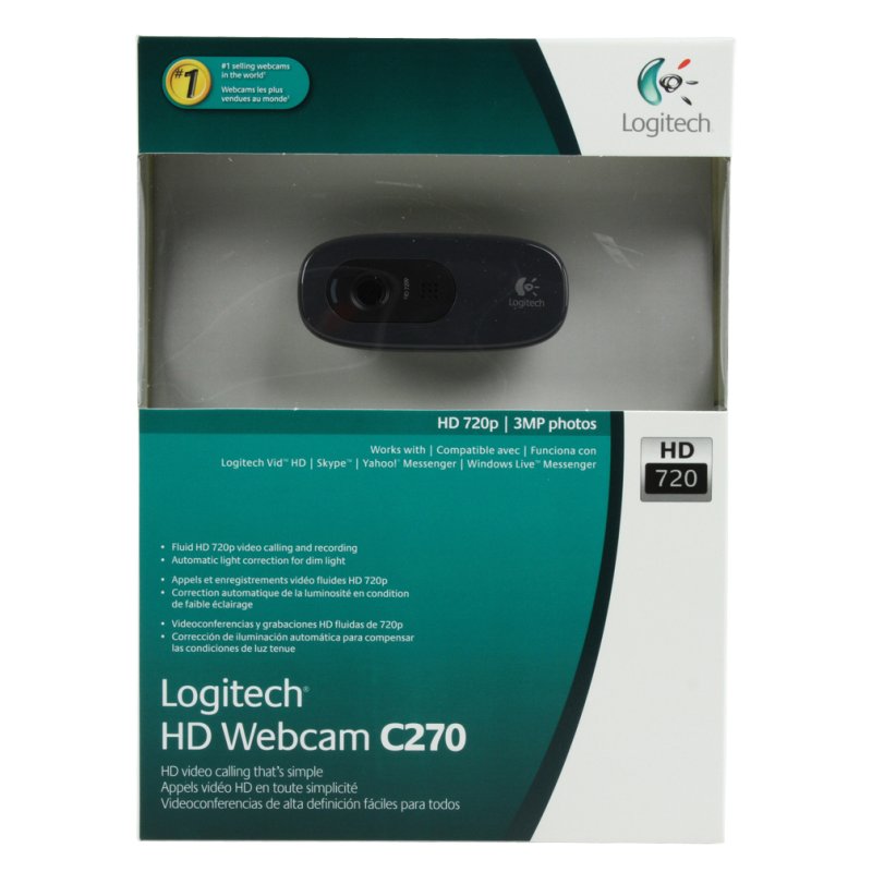 Webcam HD C270 Black