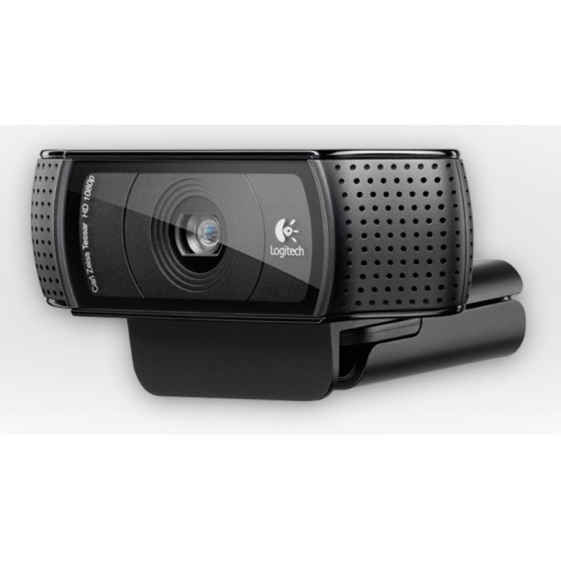 Logitech HD Pro C920 webcam 1920 x 1080 pixels USB 2.0 Noir