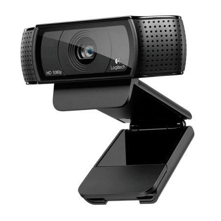 Logitech HD Pro C920 webcam 1920 x 1080 pixels USB 2.0 Noir