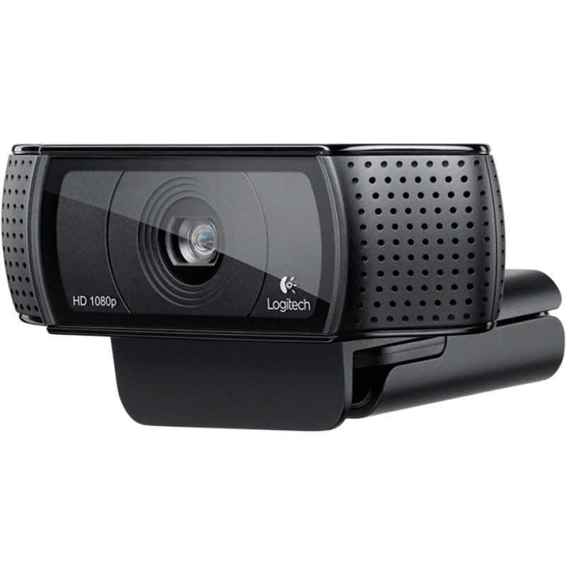 Logitech HD Pro C920 webcam 1920 x 1080 pixels USB 2.0 Noir