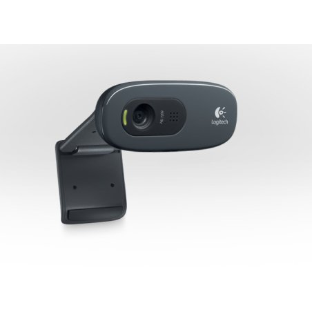 Logitech HD C270 webcam 3 MP 1280 x 720 pixels USB 2.0 Noir