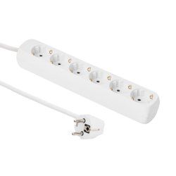 Microconnect GRU00615W multiprise 1,5 m 6 sortie(s) CA Blanc