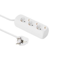 Microconnect GRU0035W socket-outlet 3 x Type F White