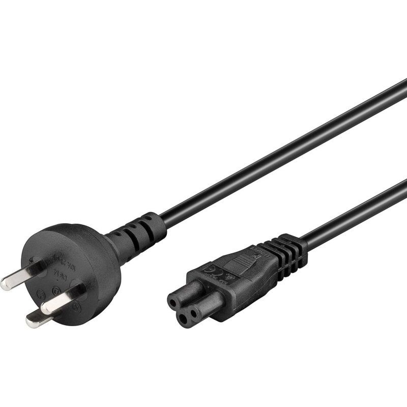 Microconnect PE120818 power cable Black 1.8 m C5 coupler