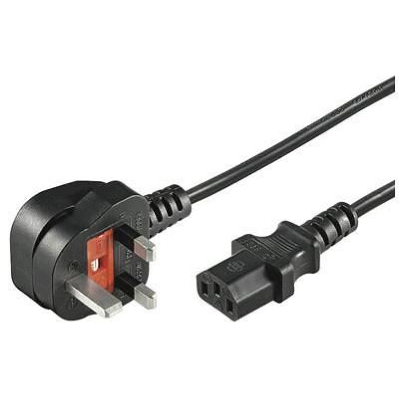 Power Cord UK Type G - C13 1M