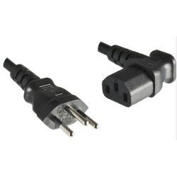 Microconnect PE160418A câble électrique Noir 1,8 m Coupleur C13
