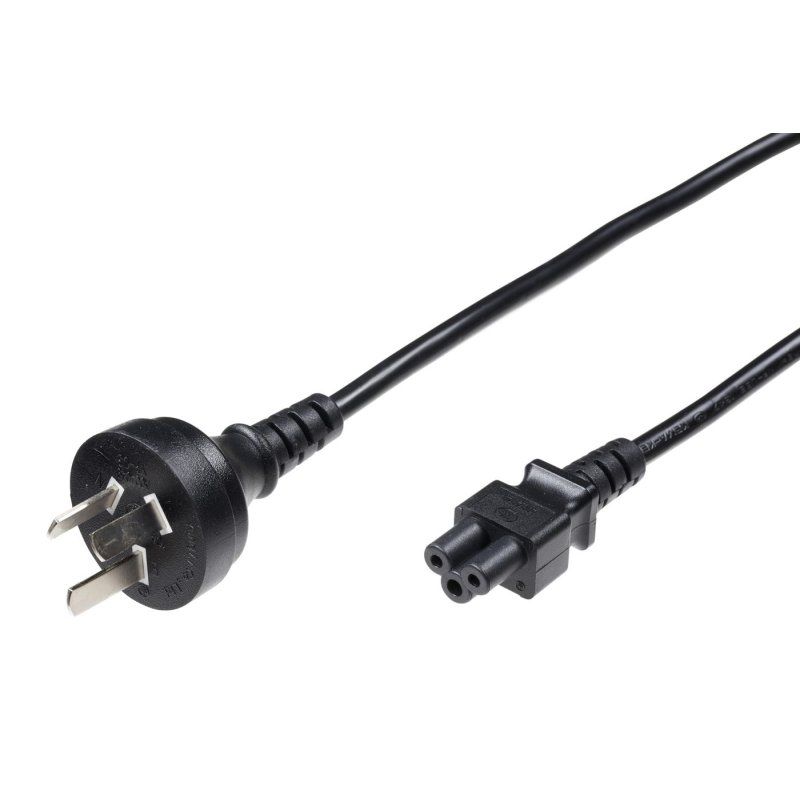 Microconnect PE150818 câble électrique Noir 1,8 m Prise d'alimentation type I Coupleur C5