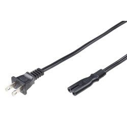Microconnect PE110718 power cable Black 1.8 m Power plug type A C7 coupler