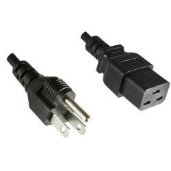 Microconnect PE110518 câble électrique Noir 1,8 m Coupleur C19