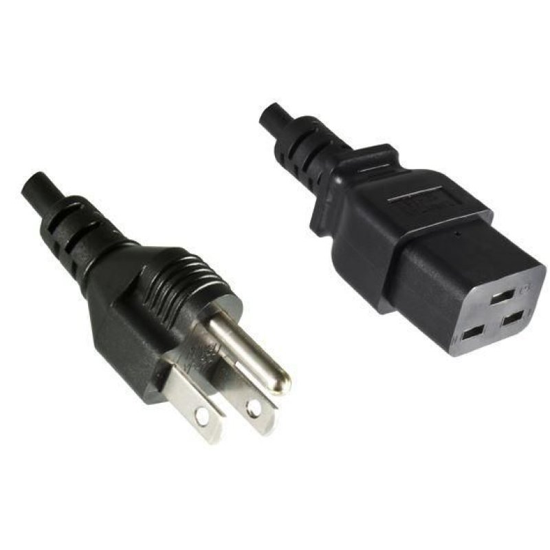 Power Cord US - C19 1.8m