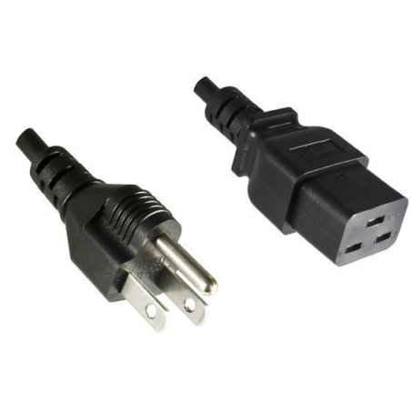 Microconnect PE110518 power cable Black 1.8 m C19 coupler