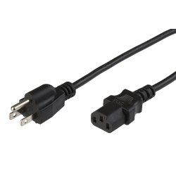 Microconnect PE110430 power cable Black 3 m Power plug type B C13 coupler