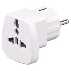Universal Travel adapter white