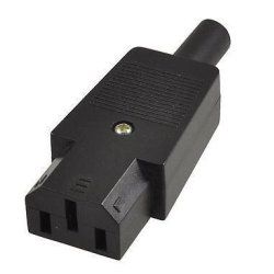 Microconnect C13PLUG adaptateur prise d'alimentation C13 Noir