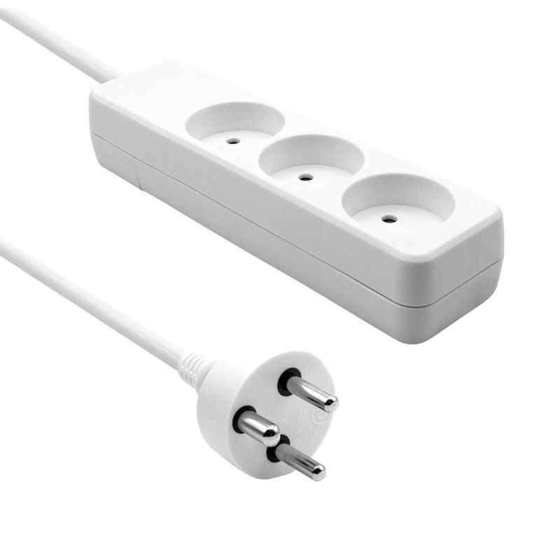 Danish Power Strip 3-way 15M