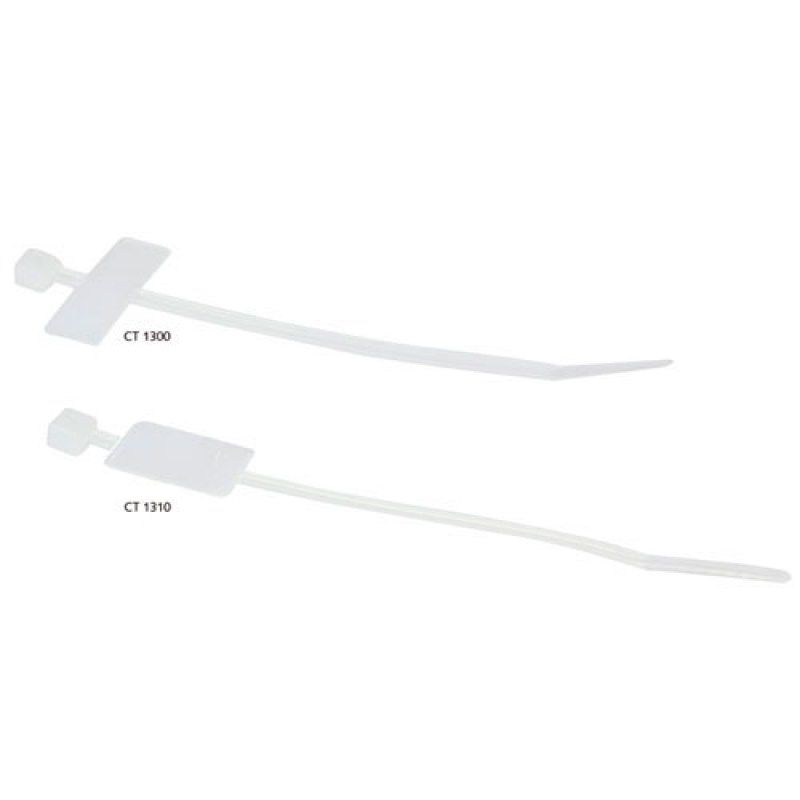 ACT Cable ties - for cable marker, length 100 mm, width 2.5 mm