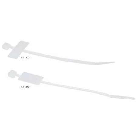 ACT Cable ties - for cable marker, length 100 mm, width 2.5 mm