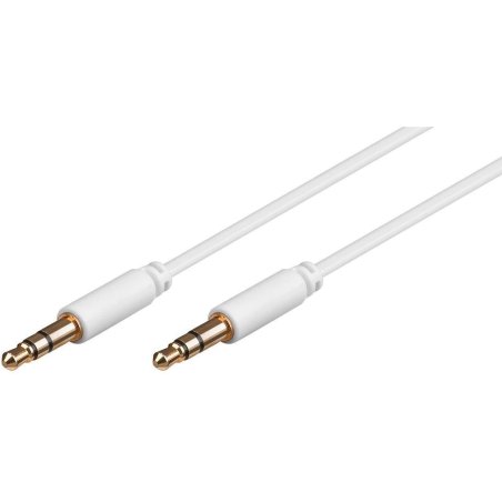 Microconnect AUDLL3W audio cable 3 m 3.5mm White
