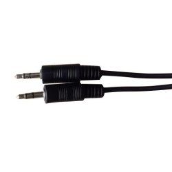 Microconnect AUDLL2 câble audio 2 m 3,5mm Noir