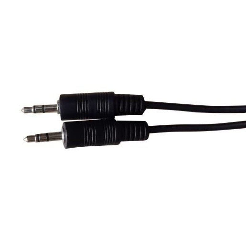 Microconnect AUDLL2 audio cable 2 m 3.5mm Black