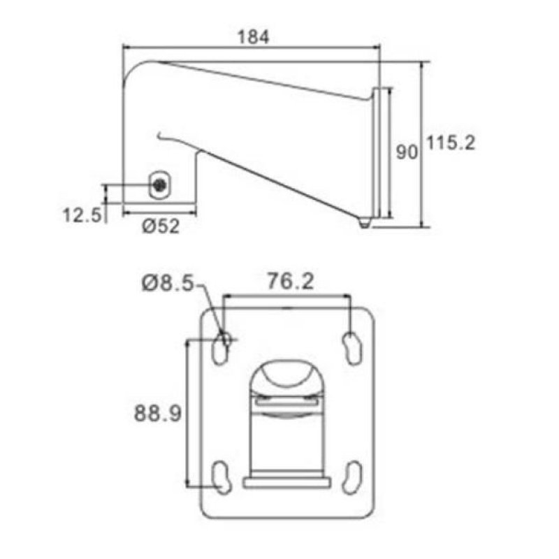 Ernitec 0070-10007 security camera accessory Mount