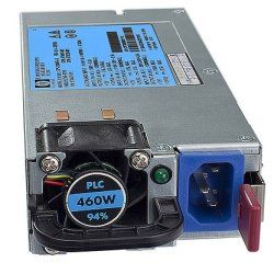 HPE 660184-001 unité d'alimentation d'énergie 460 W Noir, Argent