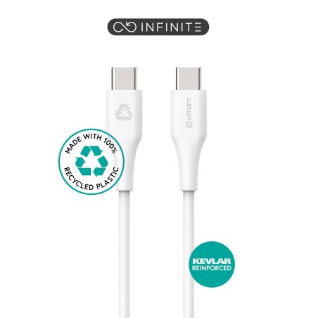 eSTUFF ES604370 USB cable USB 2.0 3 m USB C White