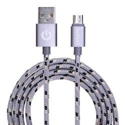 Garbot C-05-10195 câble USB 1 m USB A Micro-USB B Argent
