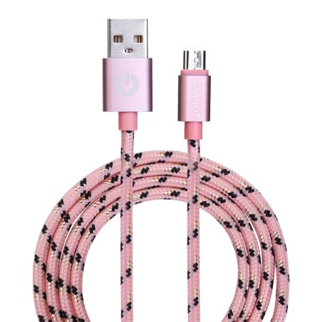 Grab&Go 1m Braided Micro-USB