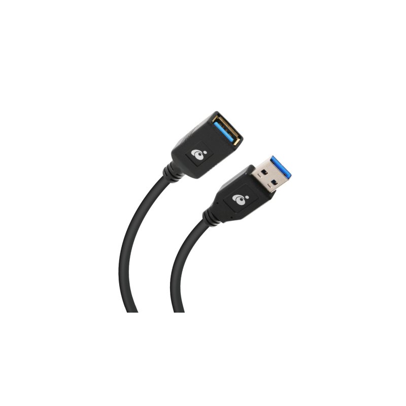 iogear G2LU3AMF USB cable USB 3.2 Gen 1 (3.1 Gen 1) 0.3 m USB A Black