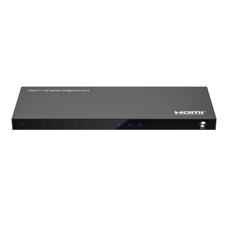 Microconnect MC-HDMISPLITTER0108-4K répartiteur vidéo