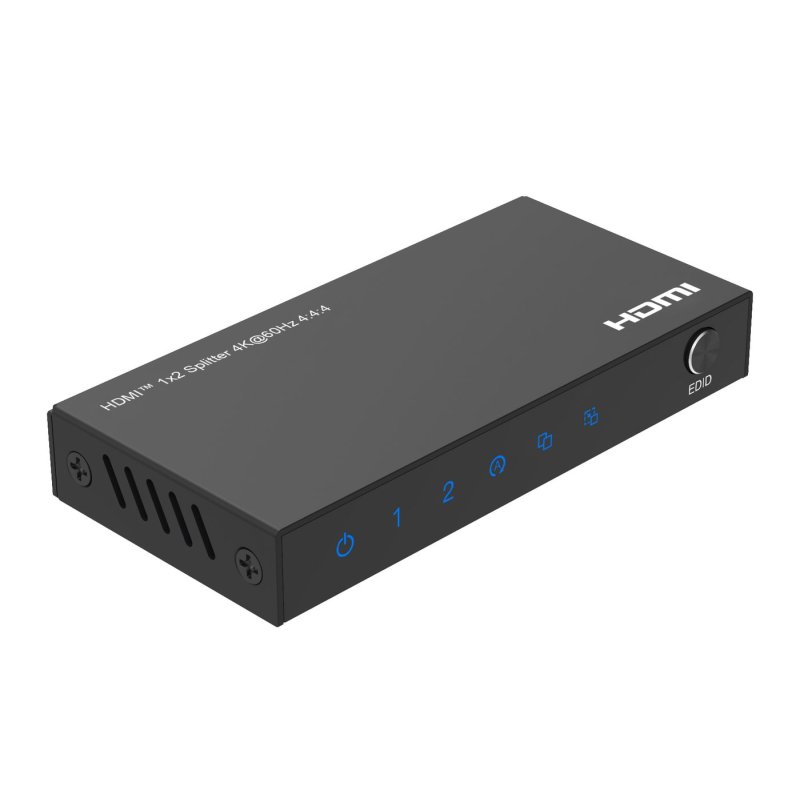 4K@60Hz HDMI Splitter 1x2,