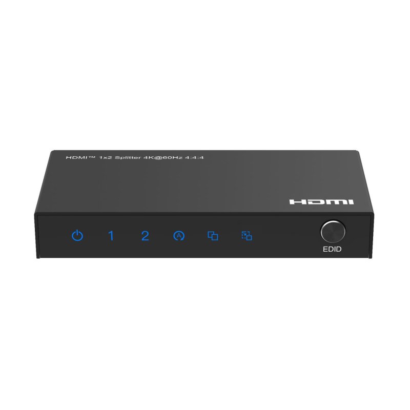 4K@60Hz HDMI Splitter 1x2,