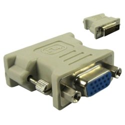 DVI-D/VGA 15-pin Adaptor M-F
