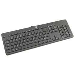 HP 803181-L31 keyboard Office USB QWERTY US International Black